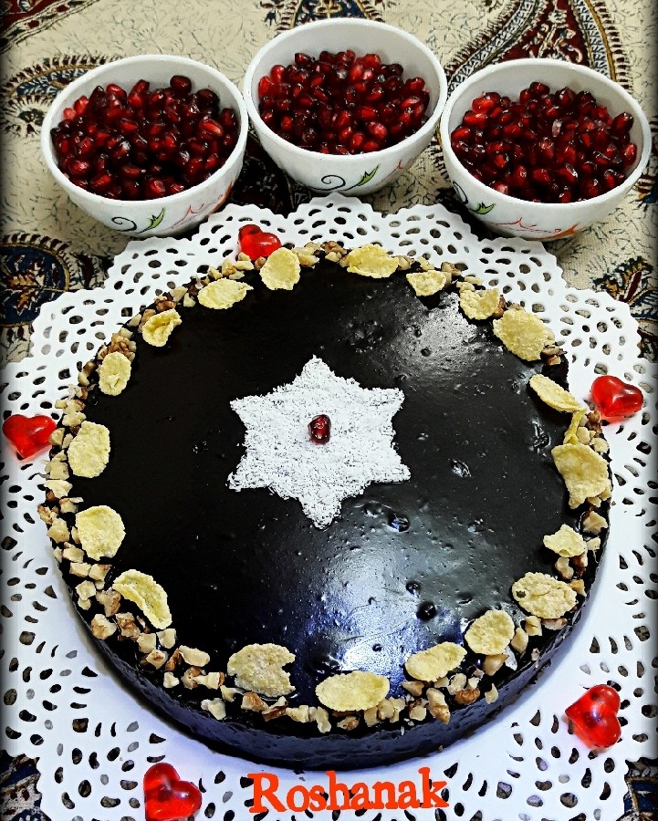 عکس کیک کدو حلوایی