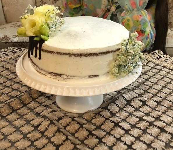 عکس کیک من برای تولد خواهر شوهرم