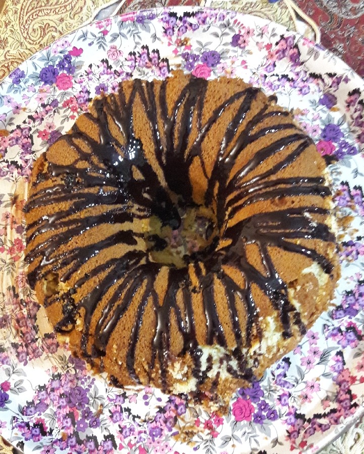 عکس اینم از کیک کشمشیم شوهرم هوس کرد