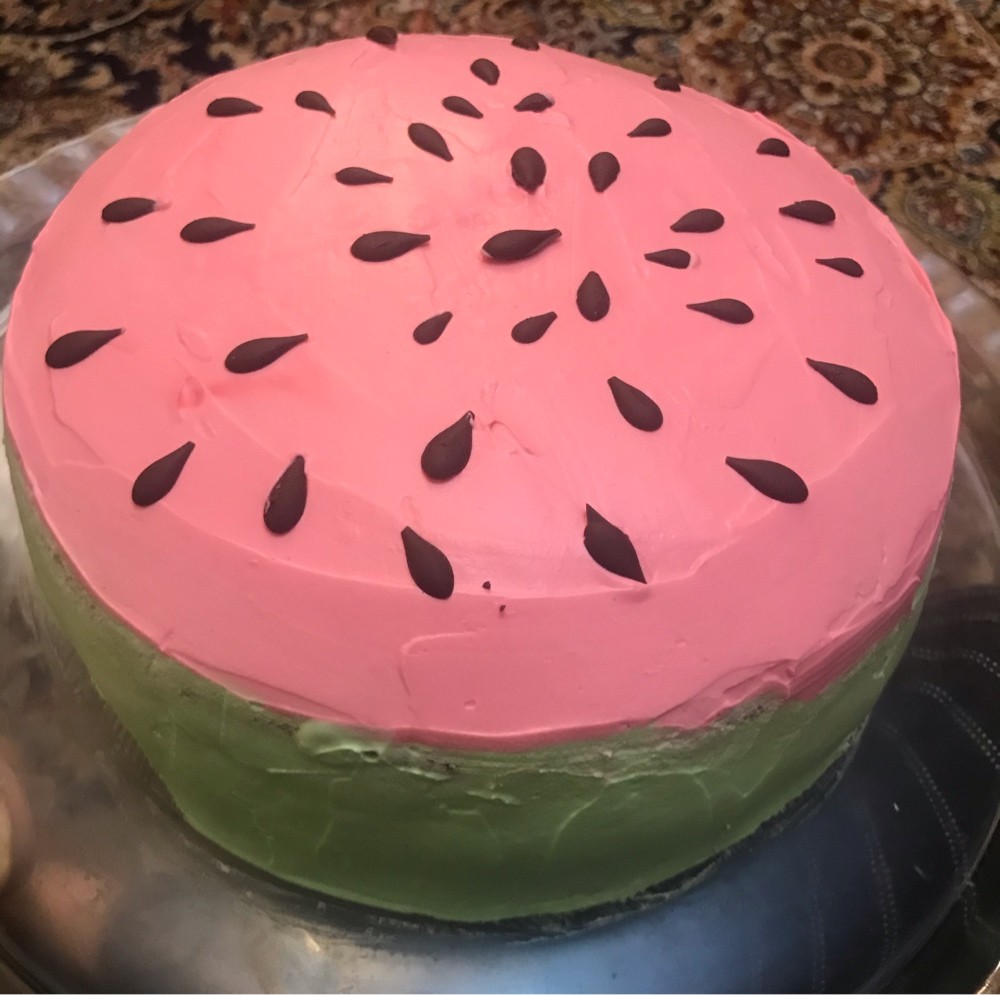 کیک هندوانه ای