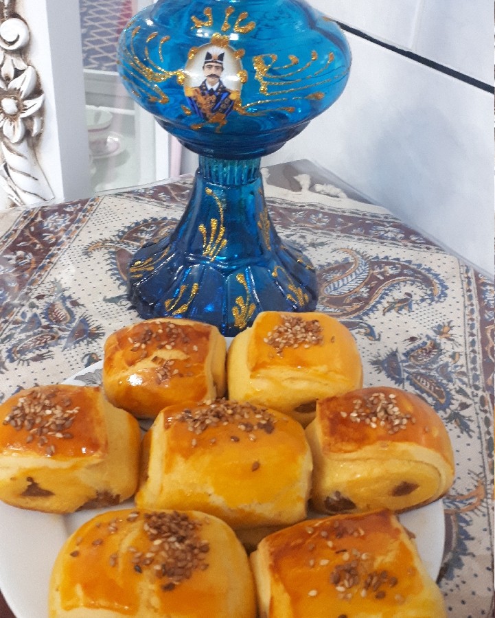 شیرینی گل محمدی فوق العاده خوشمزه