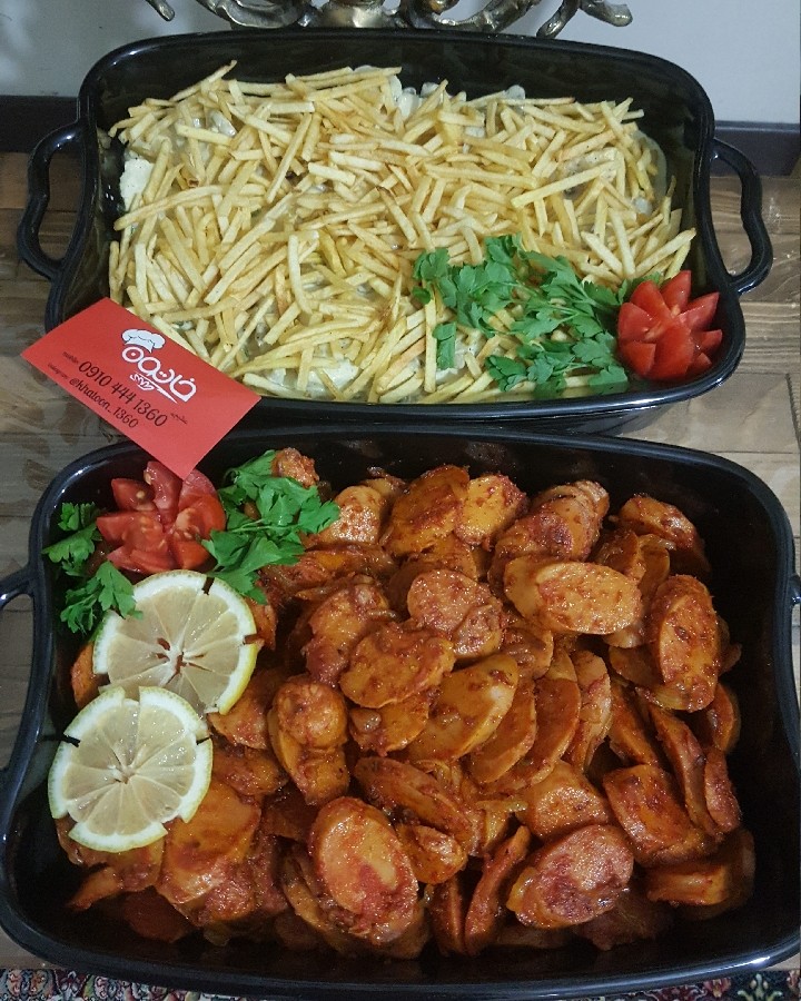 کشک بادمجون و چیکن استراگانف