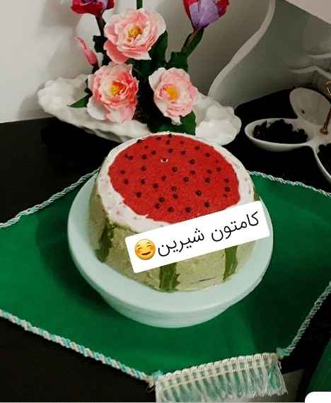 عکس کیک یلدا ۹۹