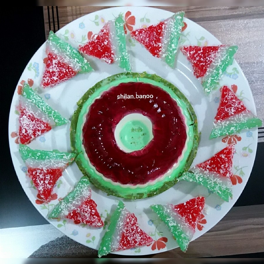 عکس چیزکیک وباسلوق یلدای