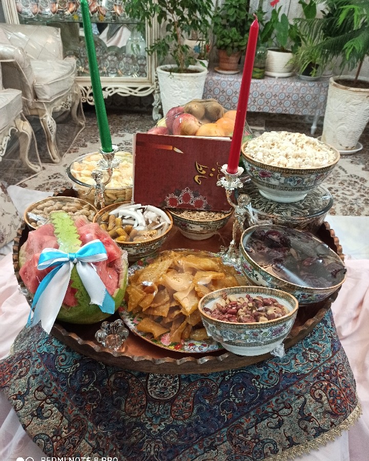 عکس سفره یلدا