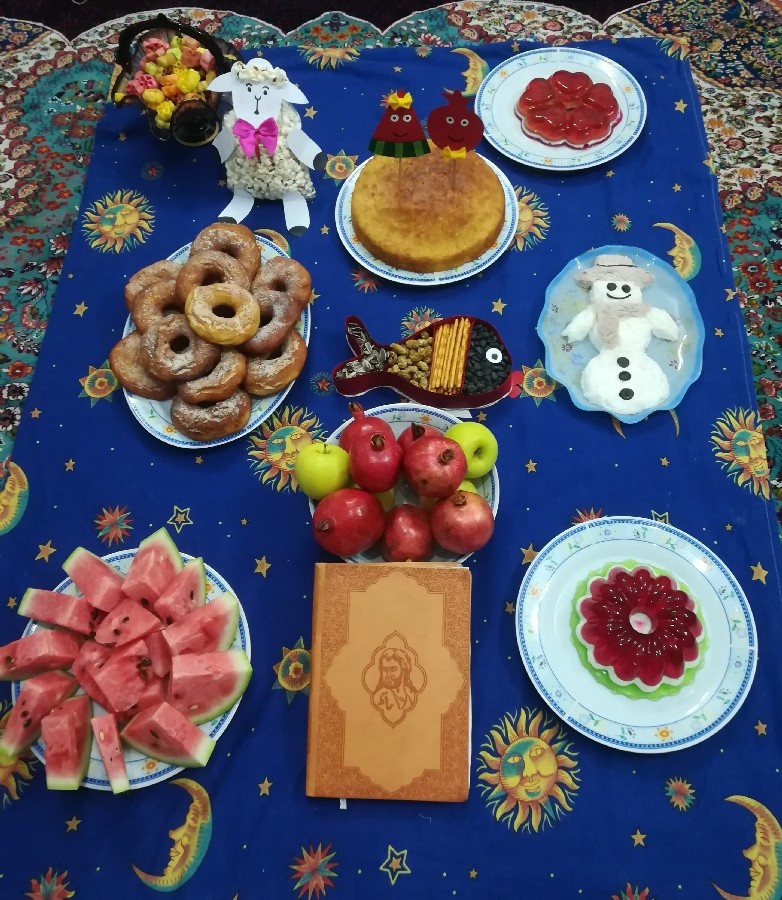 عکس سفره شب یلدا ما