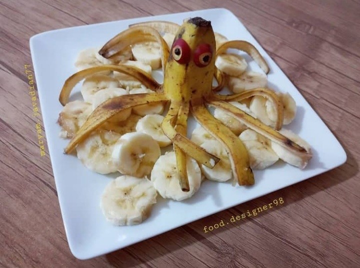 تزیین میوه کودک