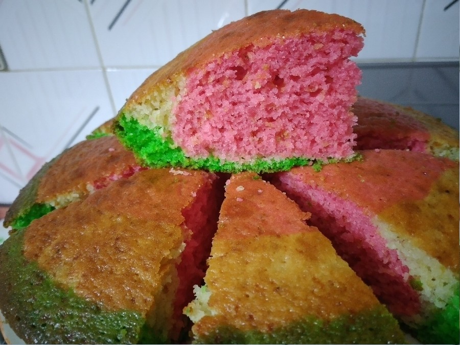 کیک هندونه ای#قرارگروهی نگار جون