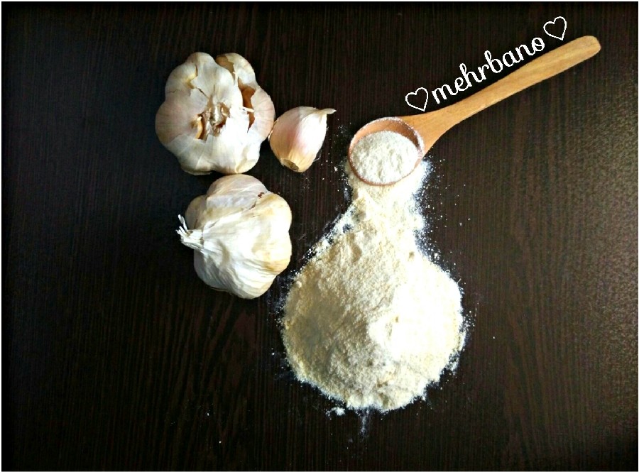 پودر سیر خانگی