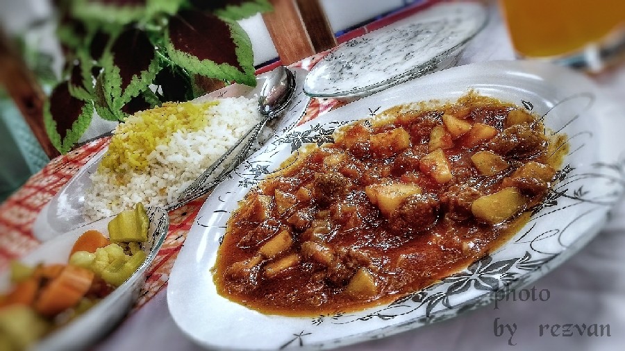 عکس خورشت کله گنجشکی