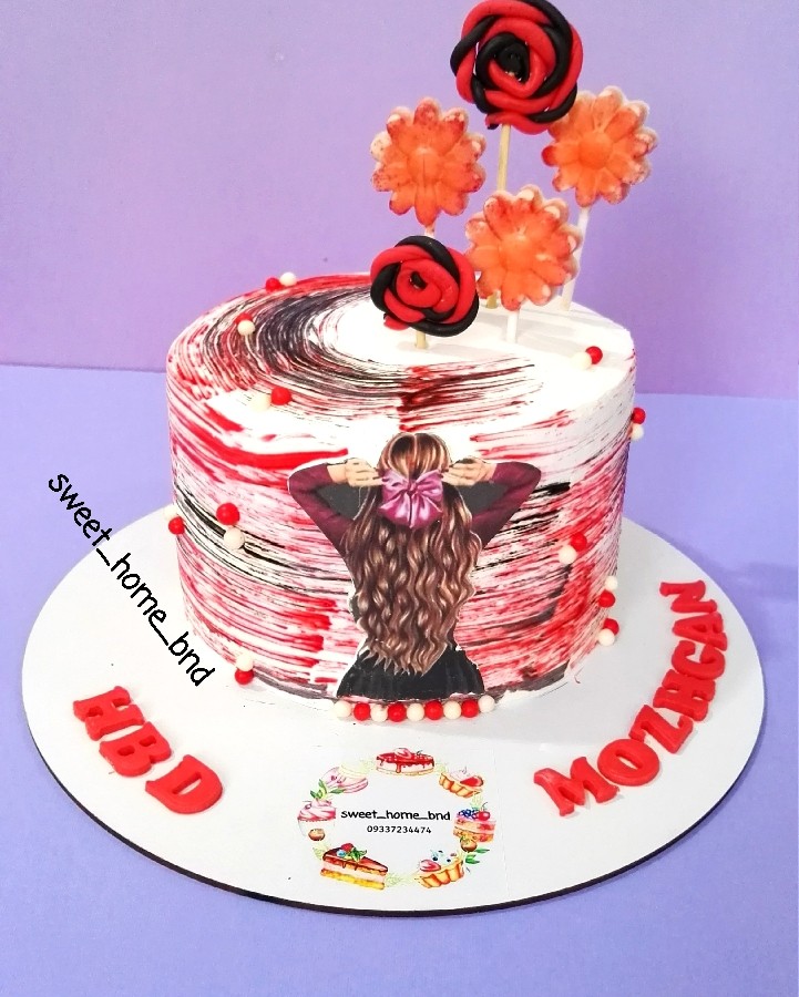 عکس کیک تولد وکاپ کیک