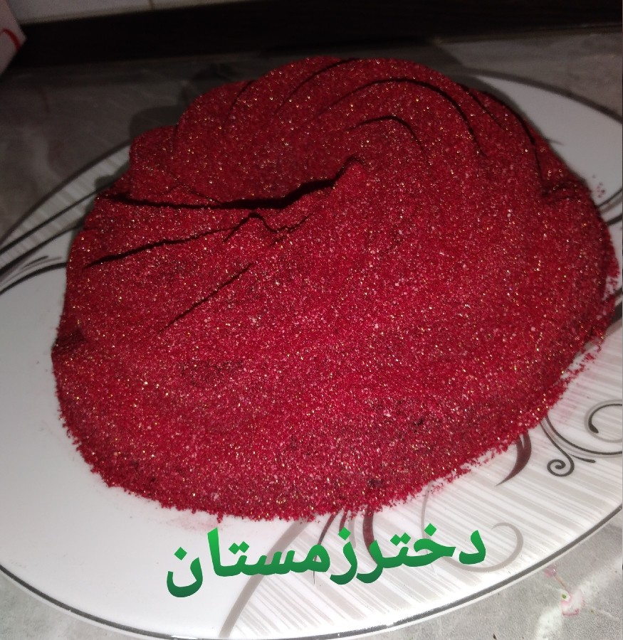 عکس ژله مخملی اکلیلی