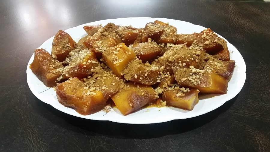 عکس کدو با شیره انگور