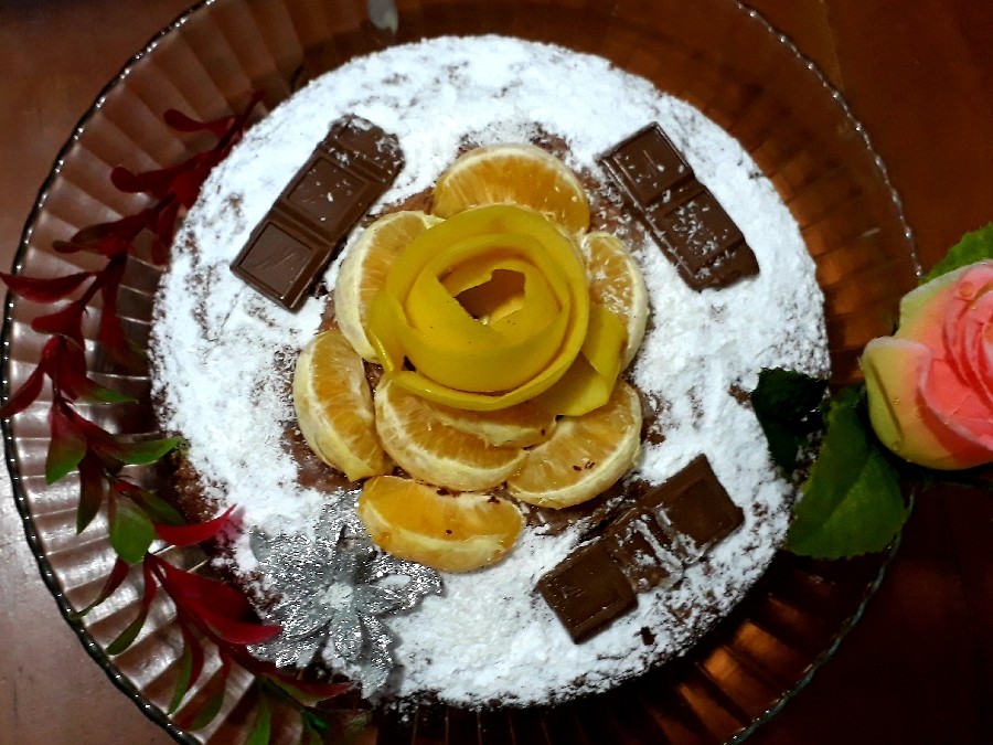 عکس کیک برفی