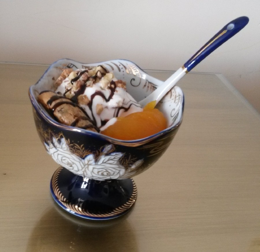 عکس دسر کدو بستنی