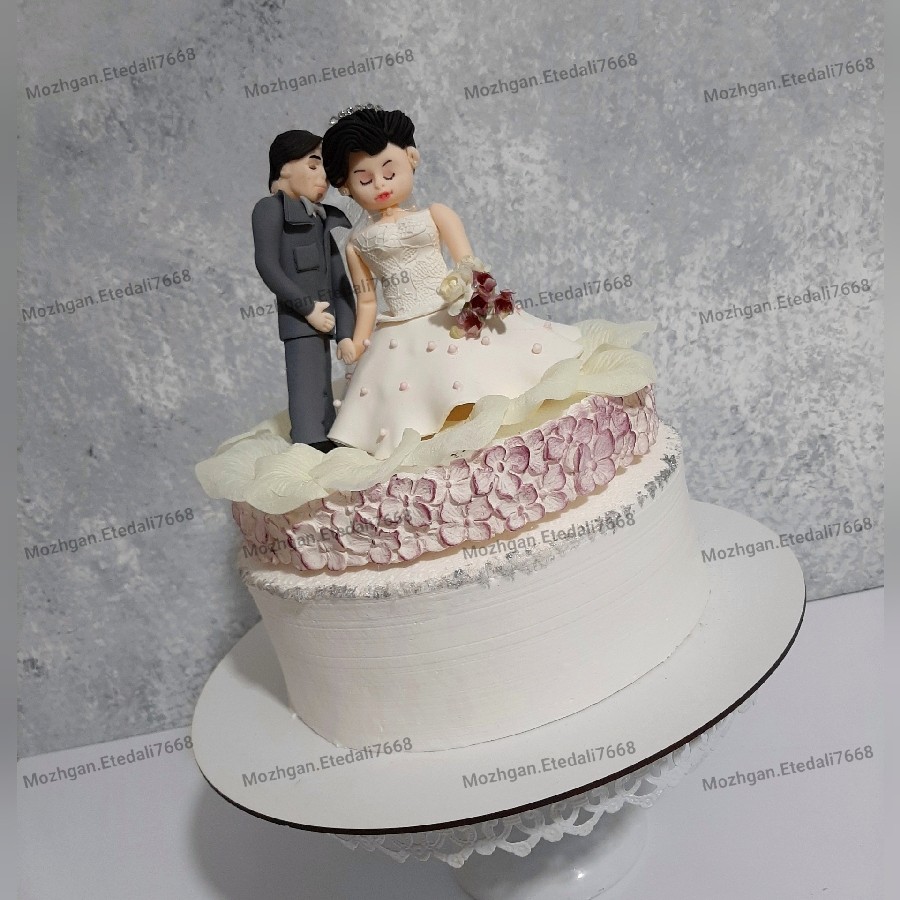 عکس کیک یخچال عروس