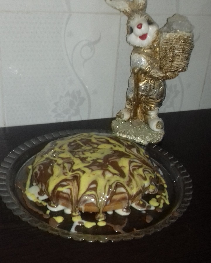 عکس سلاااااام سلاااااام عزیزای خودم?
اینم کیک من ?
عالی شده از مزه ش که هیچی نگم?
جاتون خالی??