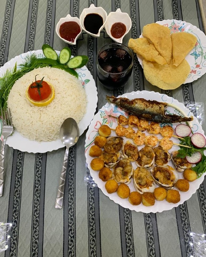 عکس خوراک دریایی.