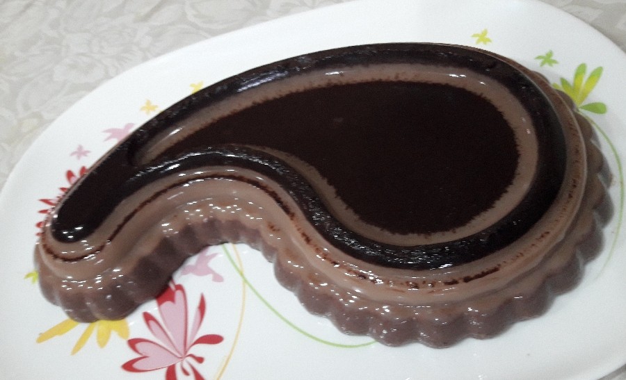 عکس پاناکوتای شکلاتی 