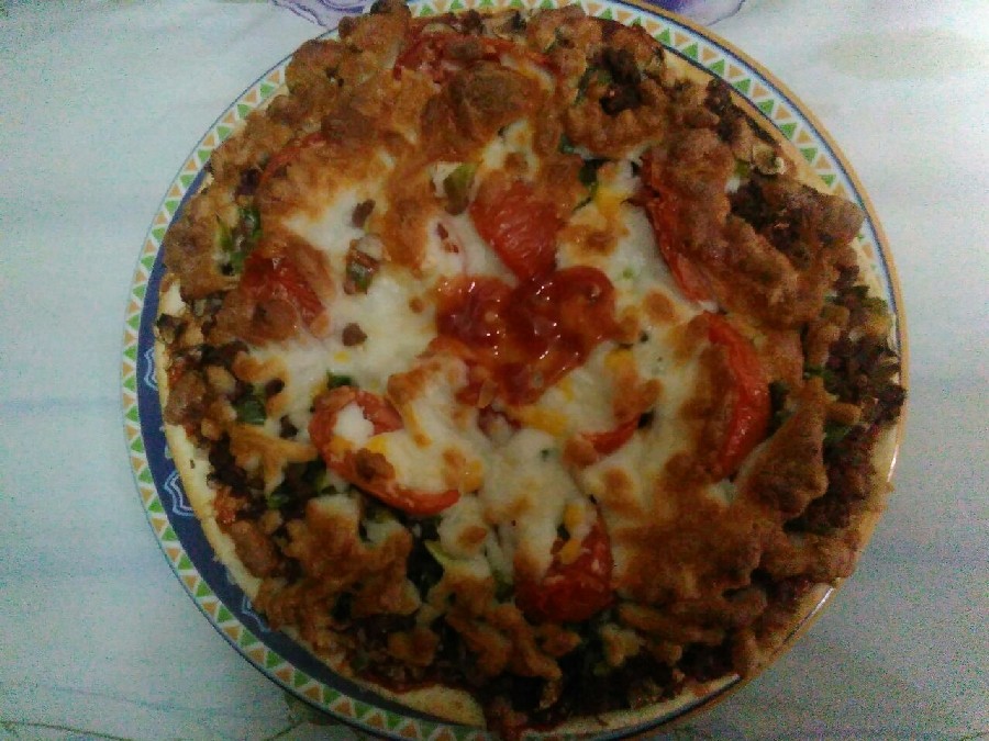 عکس بازهم پیتزا خودم پز.?