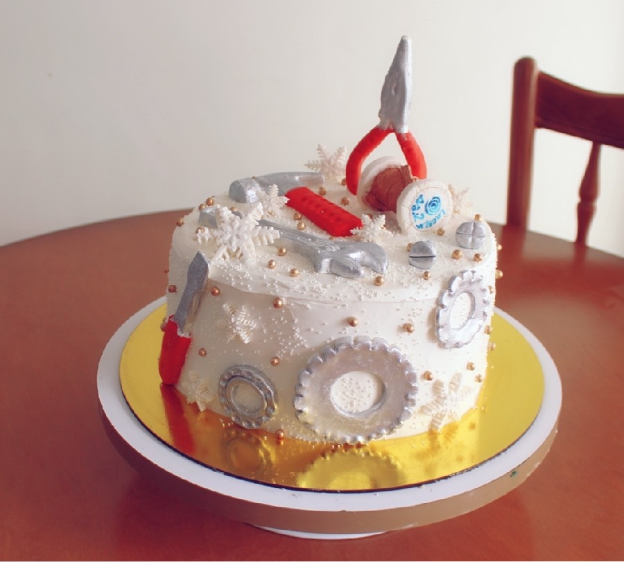 کیک تولد فنی