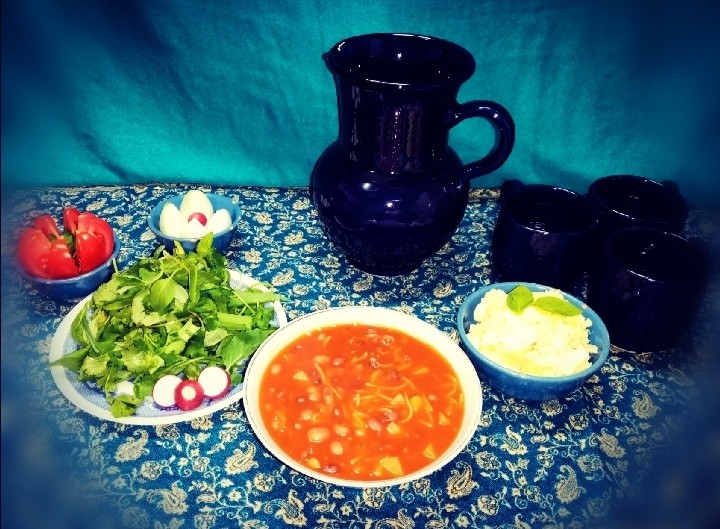 عکس خوراک لوبیا پیله(چالش غذای سنتی) 
