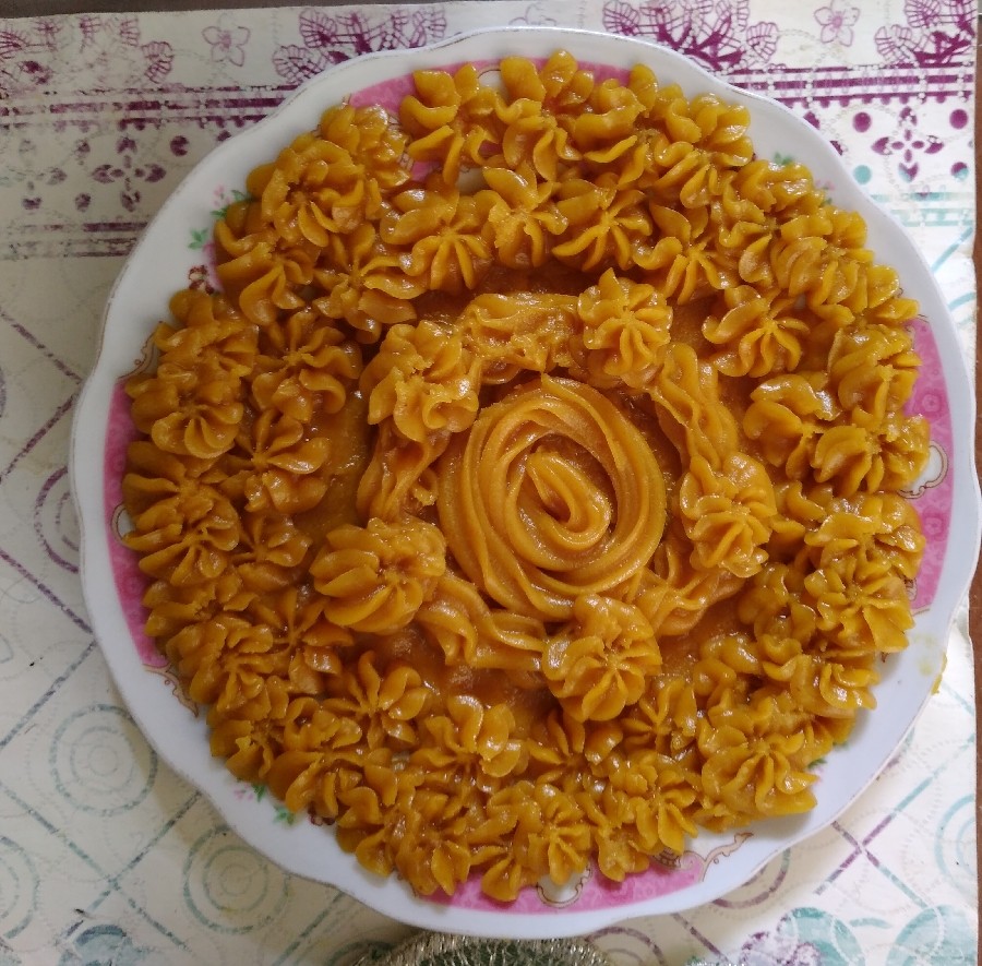 عکس قرارفاطمیه (س) حلوای زعفرانی