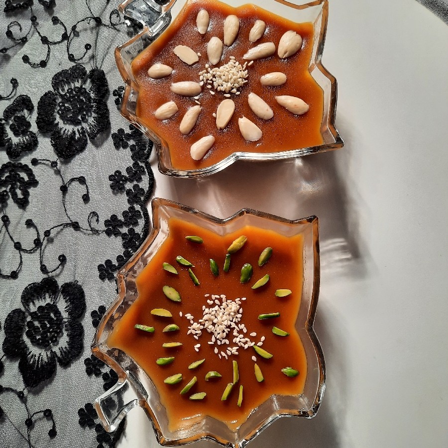 عکس کاچی با شیره انگور