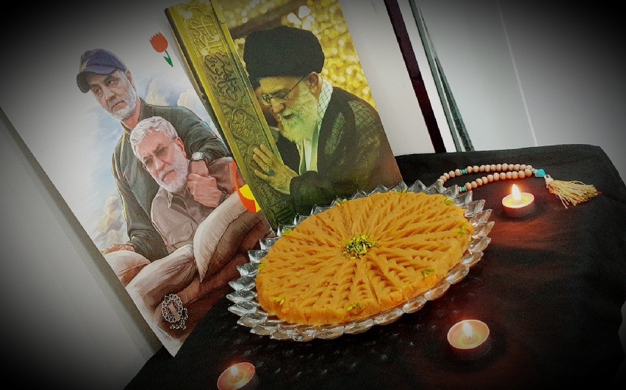 عکس حلوا شیر (قرار فاطمیه)
