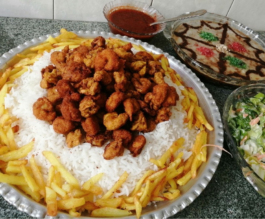 عکس میگو پفکی و رنگینگ