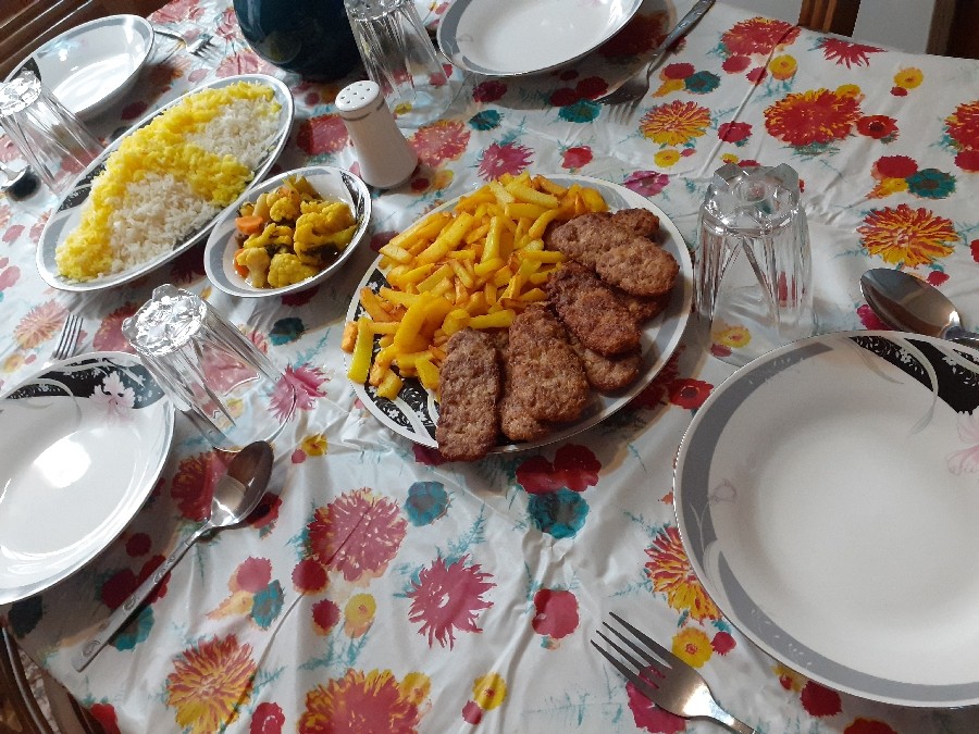 عکس کباب شامی خودم پز