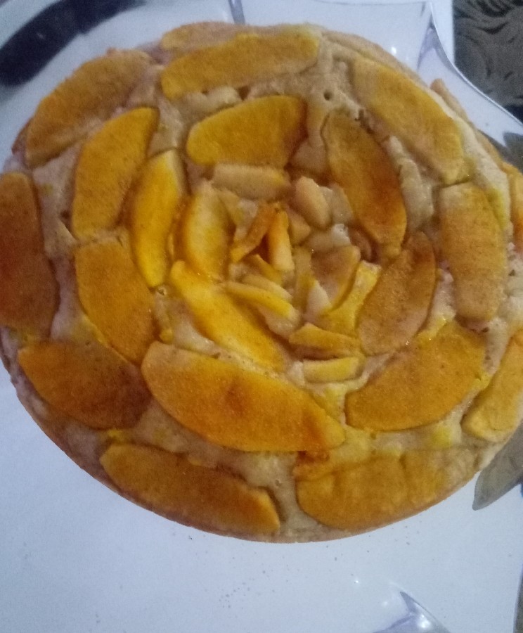 کیک سیب و دارچین با دستور برنامه پاپیون