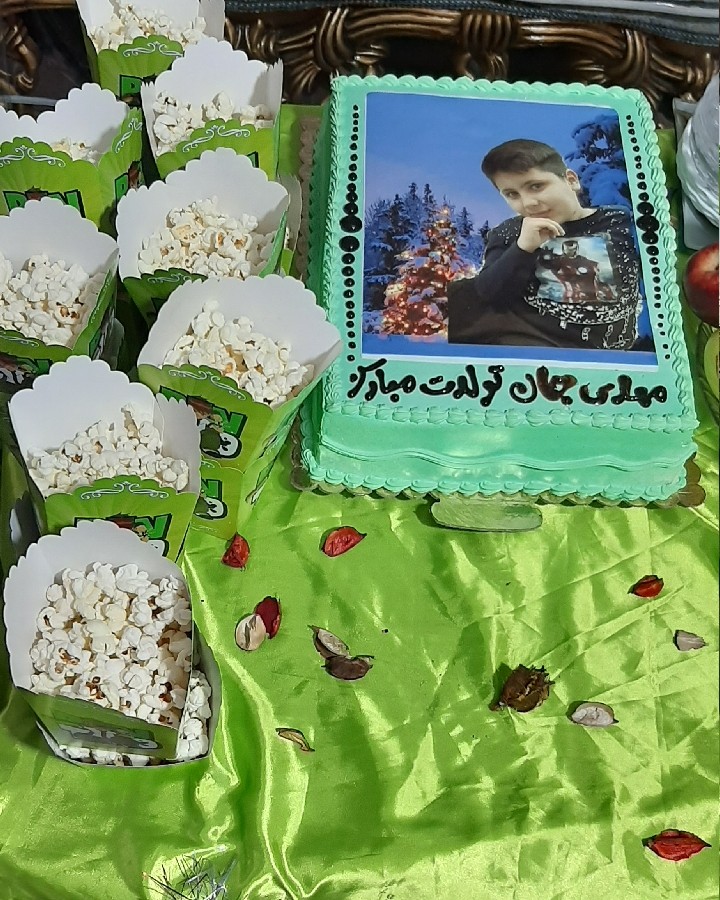 عکس کیک تولد پسریم