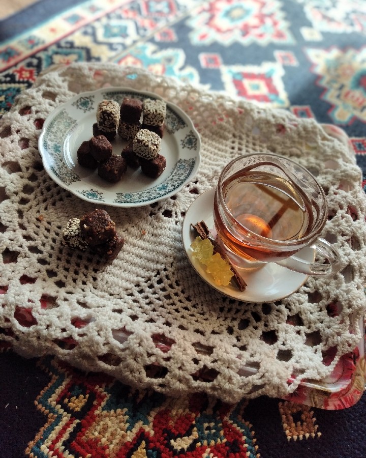 عکس معکب خرمایی