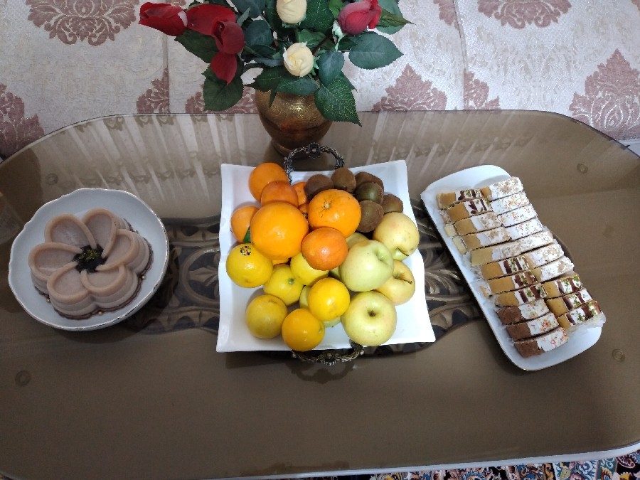 عکس شیربنی رولت و دسر پاناکوتای خودم پز