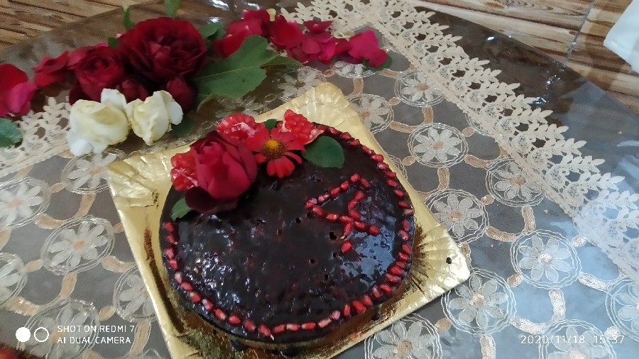عکس کیک شکلاتی
