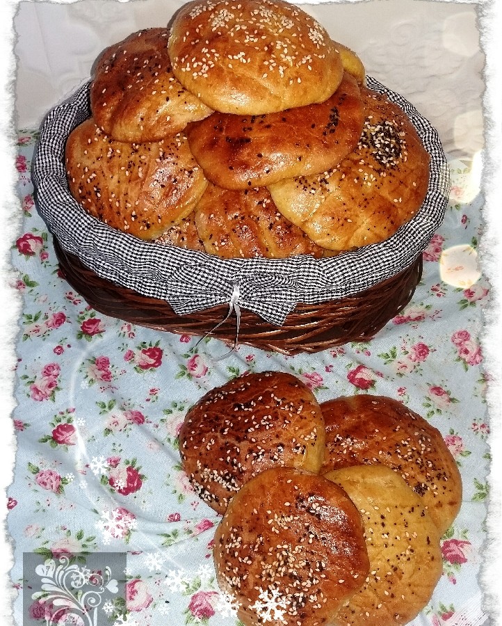 عکس نان گرده خانگی(استان همدان)