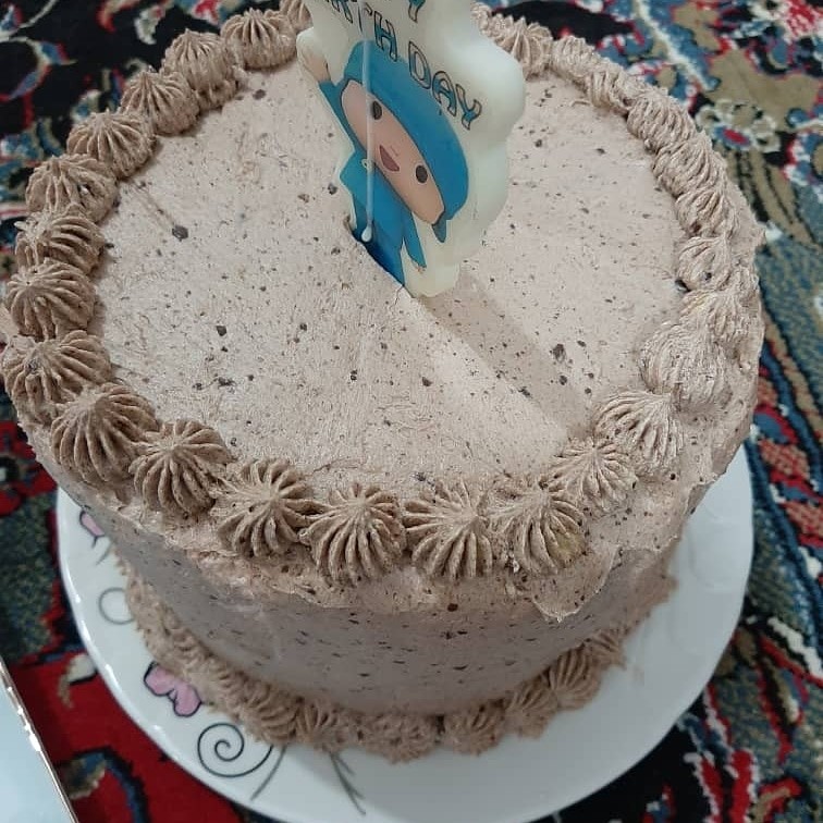 کیک تولد شش سالگی دخترم