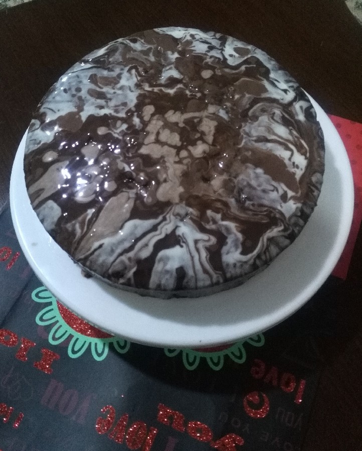 عکس کیک خیس شکلاتی 