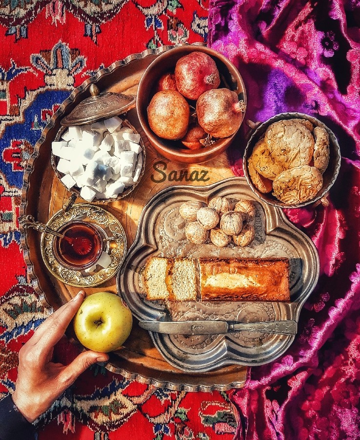 عکس قرار پاپیونی چالش روز مادر شیرینی نارگیلی