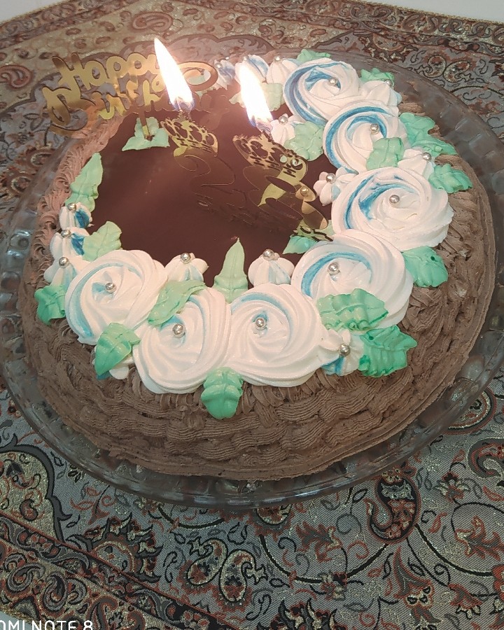عکس کیک تولد برادر شوهرم