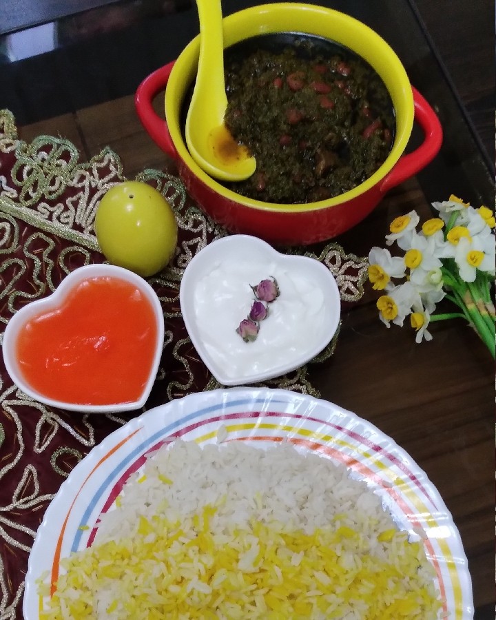 عکس قورمه سبزی جان