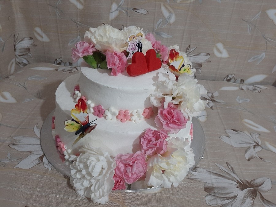عکس کیک سفارشی عروس