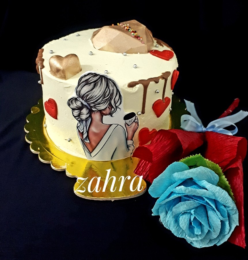 عکس کیک روز زن