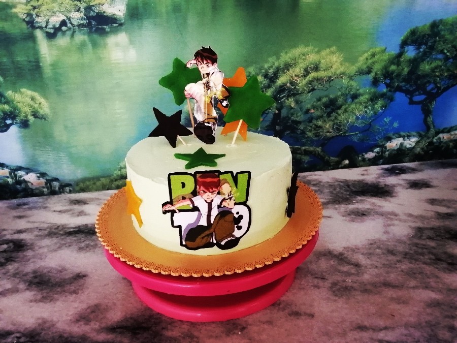 عکس کیک من برای تولد پسر خالم 