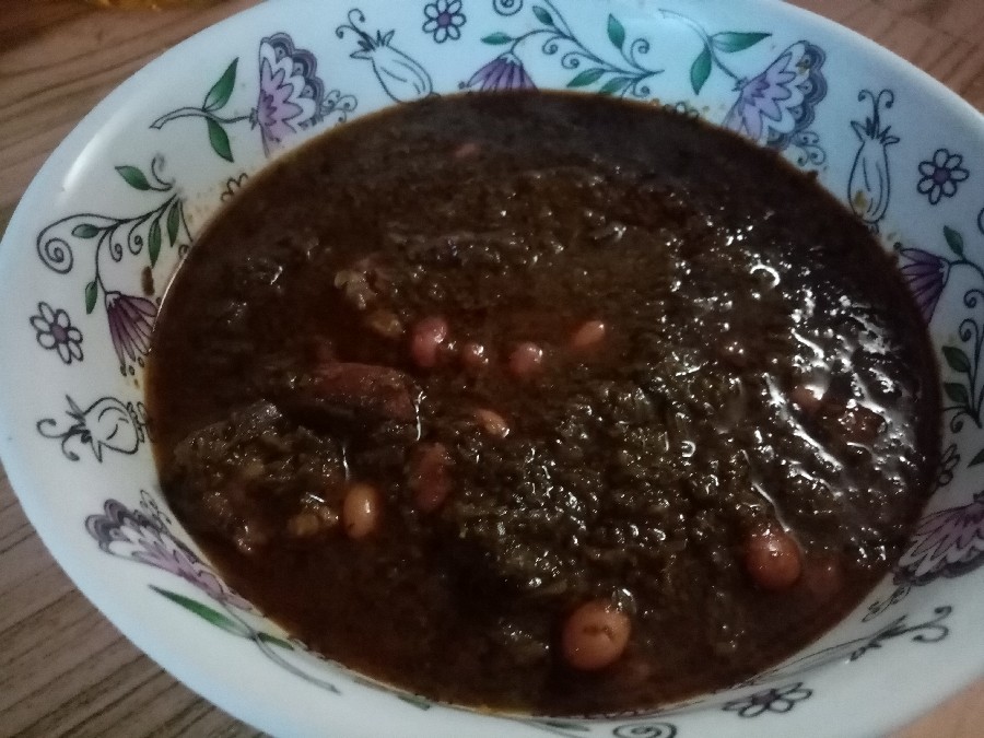 عکس خورشت قرمه سبزی