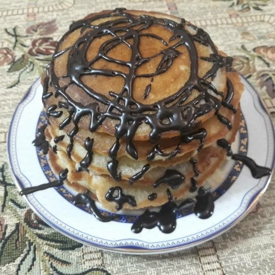 پنکیک ساده عصرانه دلارام پز