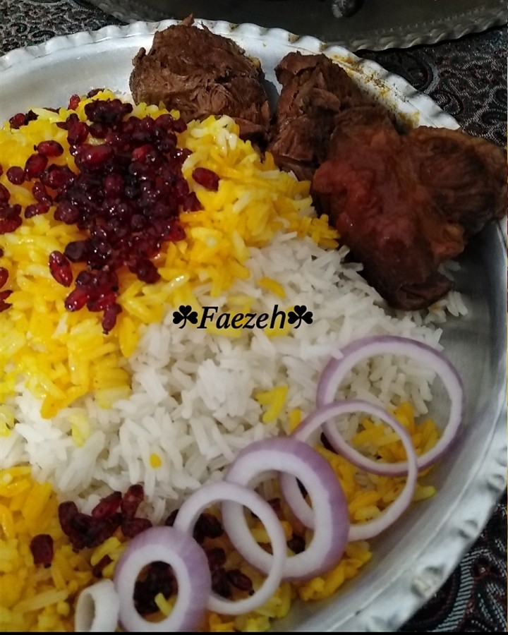 عکس چلو_گوشت