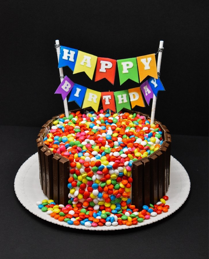 عکس کیک تولد خودم پَز برای تولد پنج سالگی دخترم❤❤❤