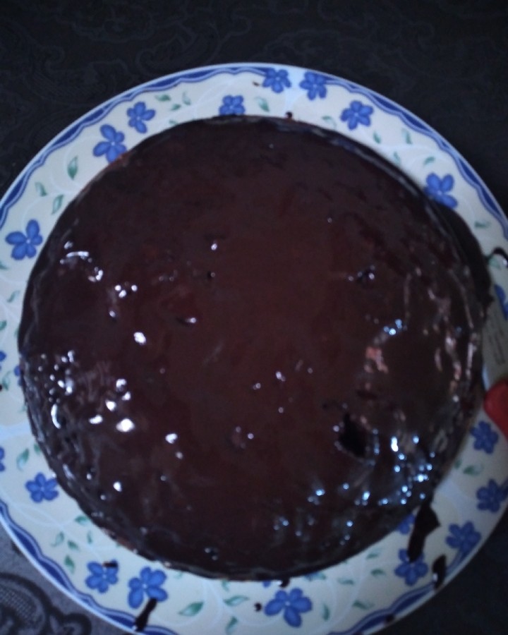 عکس کیک قابلمه ای شکلاتی